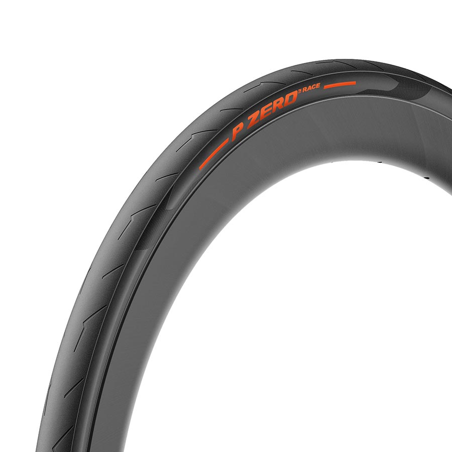 PZero Race, Road Tire, 700x26C, Folding, Clincher, SmartEVO, TechBELT, 127TPI, Orange, Made in Italy