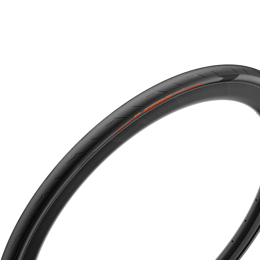 PZero Race, Road Tire, 700x26C, Folding, Clincher, SmartEVO, TechBELT, 127TPI, Orange, Made in Italy
