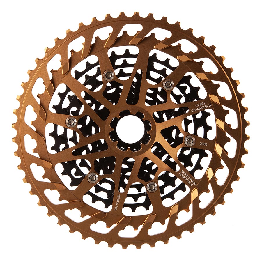 EVO 12, Cassette, Gold, Speed: 12, 10-52T
