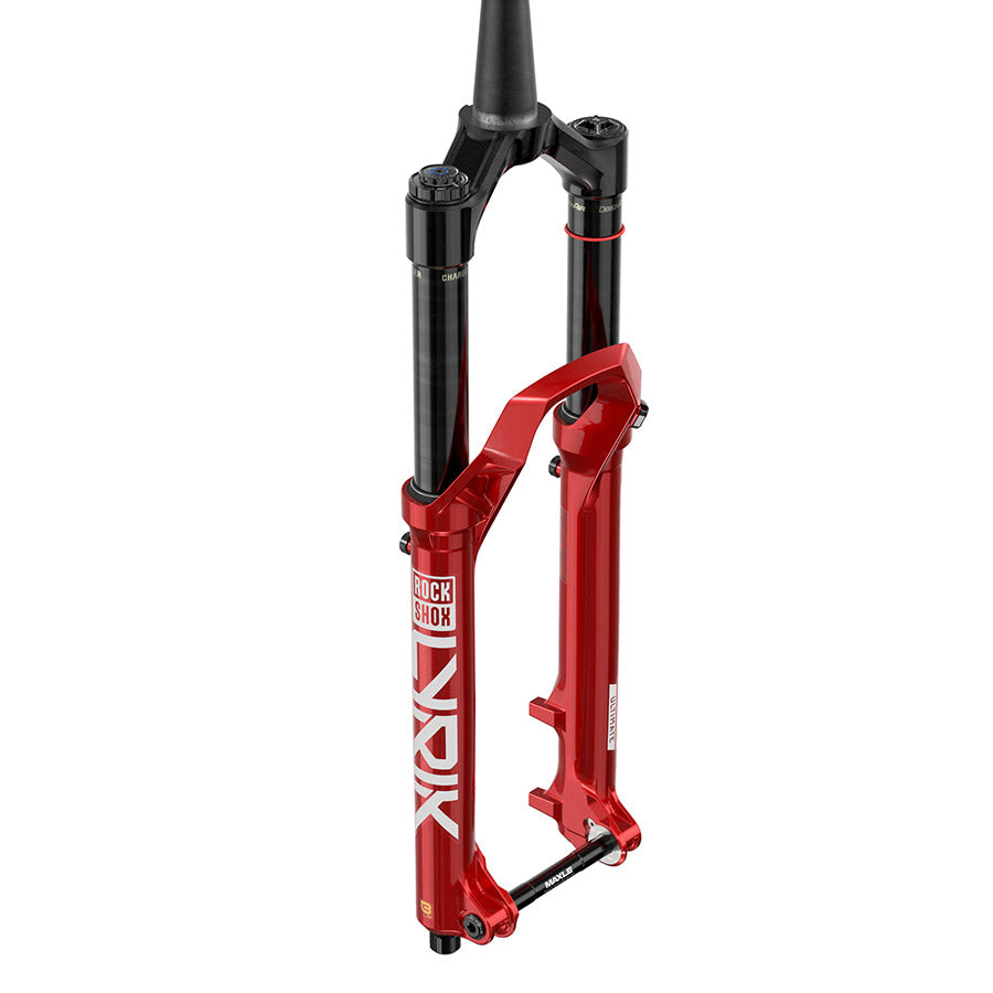 RockShox, Lyrik Ultimate D2, Suspension Fork, 27.5'', DebonAir+ W/ButterCups, 140mm, 1-1/8''-1.5'', 15x110mm TA, Rake: 37mm, Red