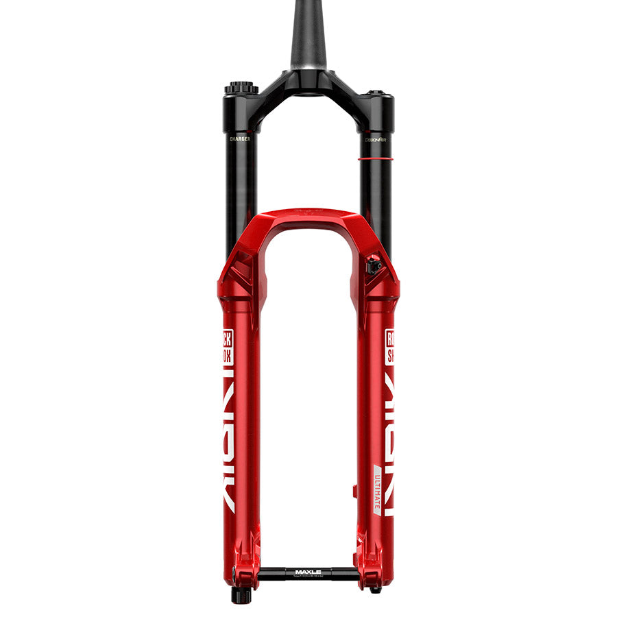 RockShox, Lyrik Ultimate D2, Suspension Fork, 27.5'', DebonAir+ W/ButterCups, 140mm, 1-1/8''-1.5'', 15x110mm TA, Rake: 37mm, Red