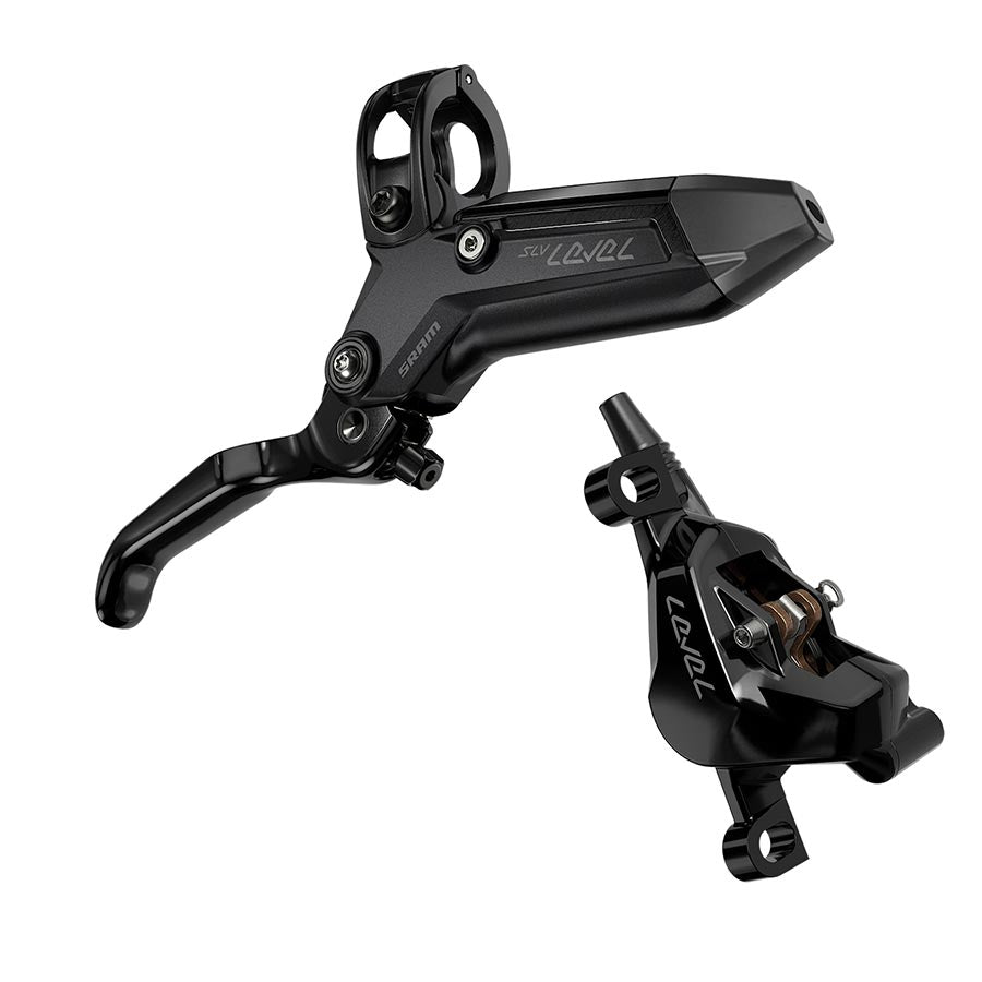 SRAM, Level Silver Stealth 2P, MTB Hydraulic Disc Brake, Rear, Post mount, Black
