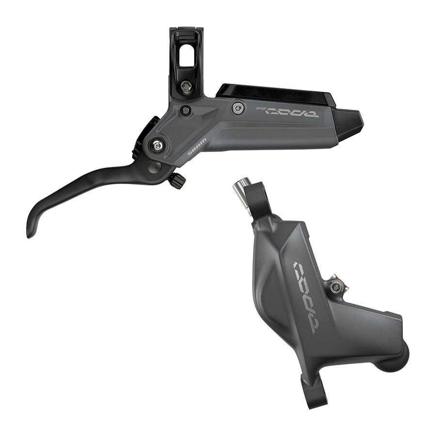 Code Bronze Stealth, MTB Hydraulic Disc Brake, Front, Post mount, Grey