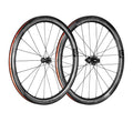 Vision, Metron 45 TL, Wheel, Front and Rear, 700C / 622, Holes: F: 21, R: 24, 12mm TA, F: 100, R: 142, Disc Center Lock, SRAM XD-R, Set