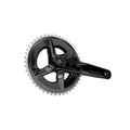 SRAM, Rival D1 Quarq 2x, Power Meter Crankset, Speed: 12, Spindle: 28.99mm, BCD: 107, 46/33, DUB, 170mm, Black, Road Disc