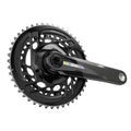 SRAM, Force D2 2x, Crankset, Speed: 12, Spindle: 28.99mm, BCD: Direct Mount, 46/33, DUB, 175mm, Black, Road Disc