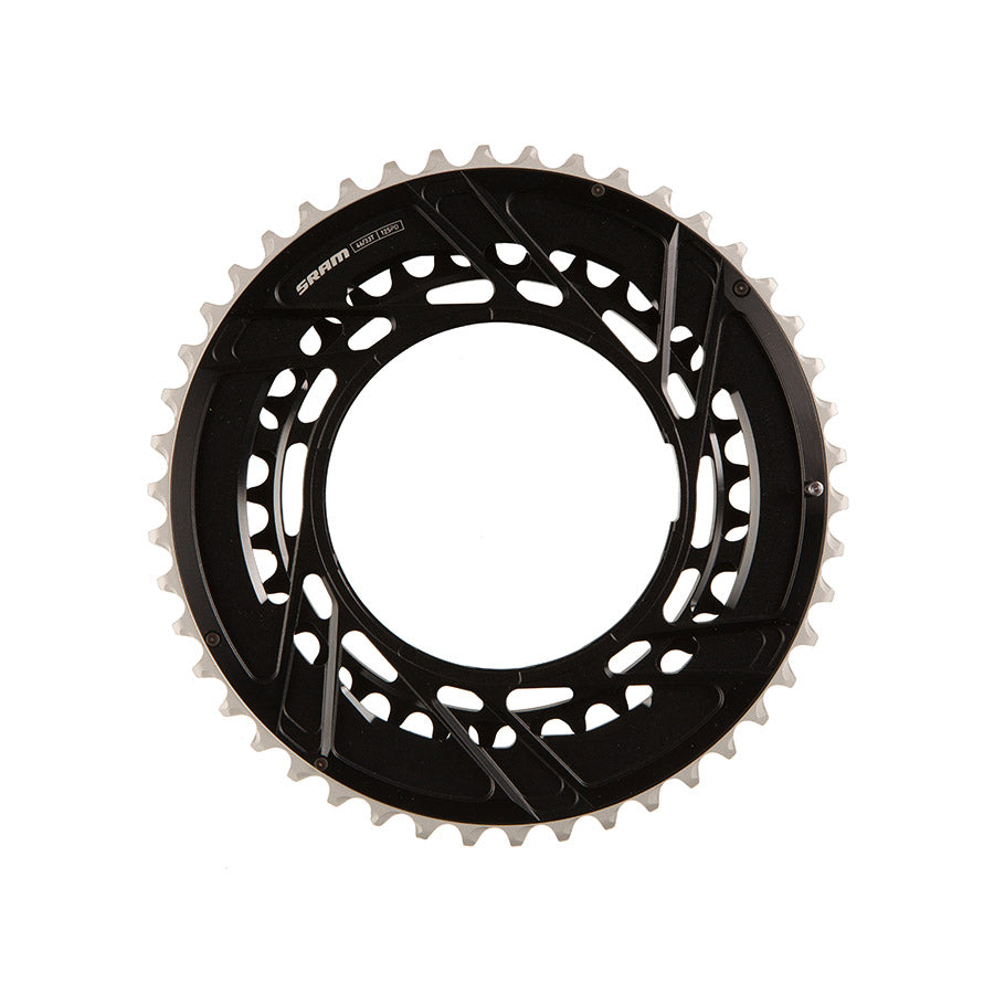Force E1 2x Thread Mount Chainring - Black