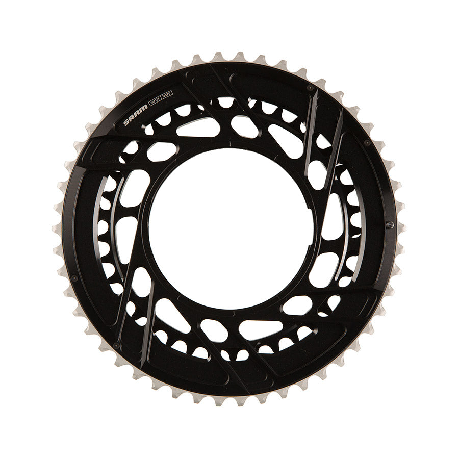 Force E1 2x Thread Mount Chainring - Black
