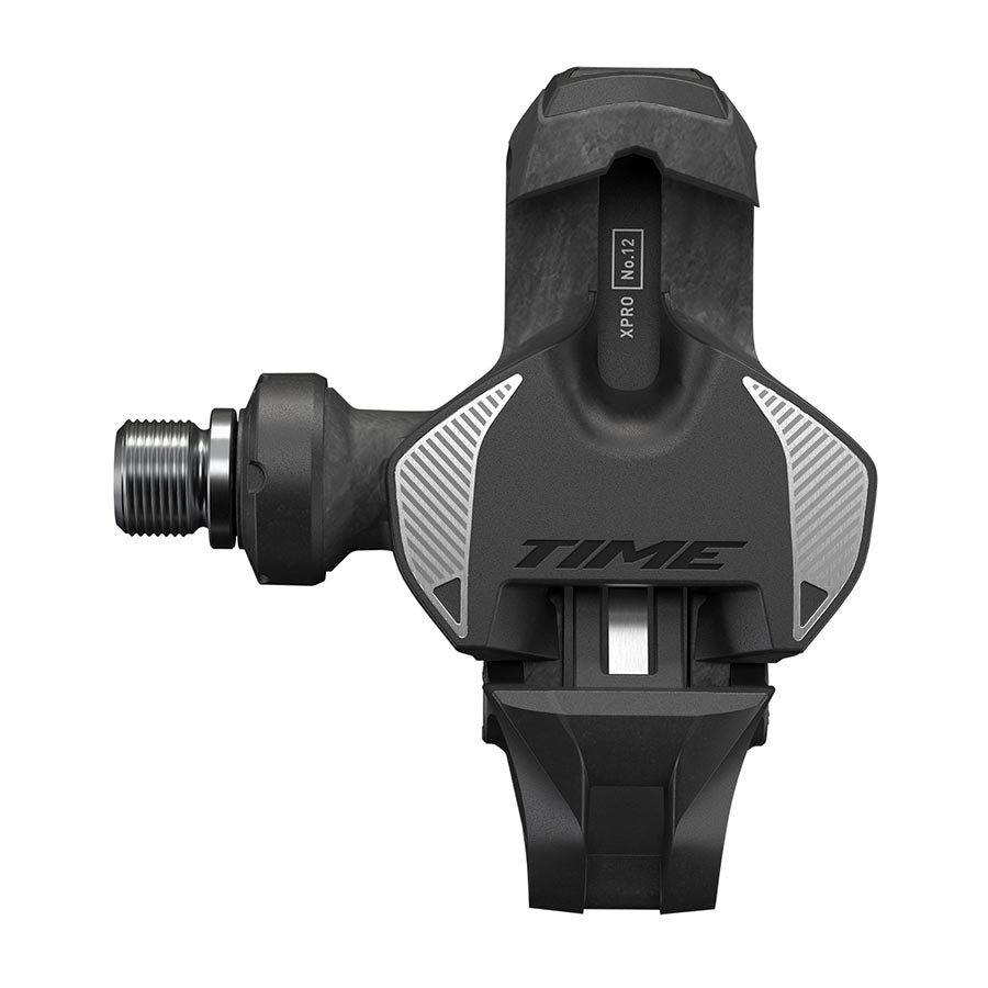 TIME, XPRO 12 B1, Pedals, Body: Carbon, Spindle: Titanium, 9/16'', Carbon Silver, 53 Q-Factor, Pair